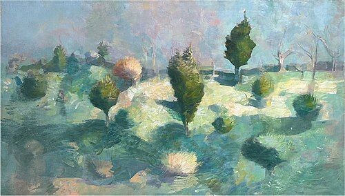 Hillside Pasture by C. Sperry Andrews III