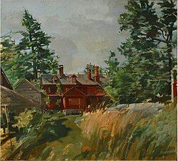Weir House, Weir Farm by C. Sperry Andrews III